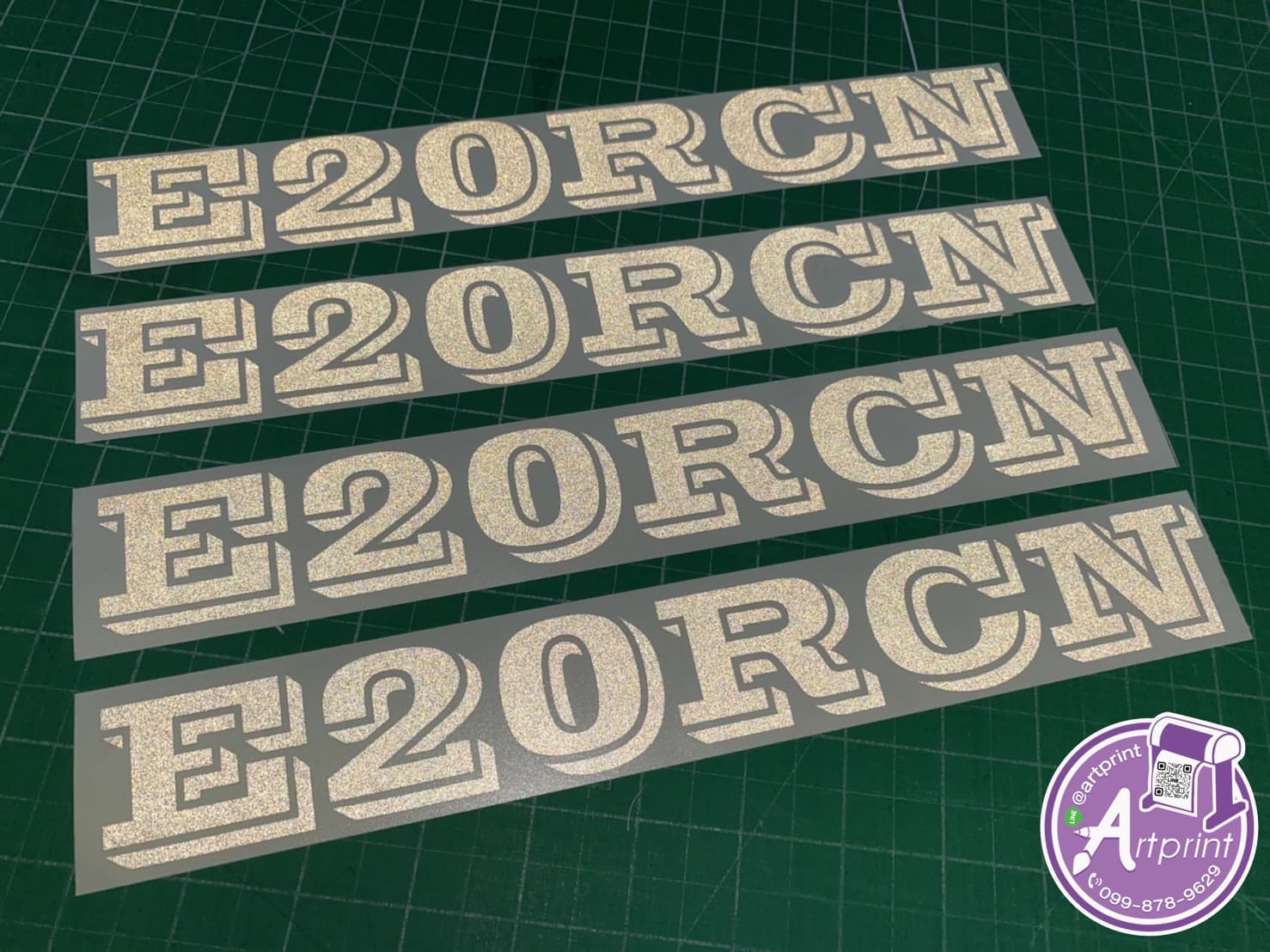 สติ๊กเกอร์สะท้อนแสงไดคัท